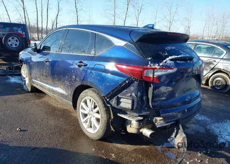 2020 Acura Rdx Standard from USA, damaged, VIN 5J8TC2H38LL009807